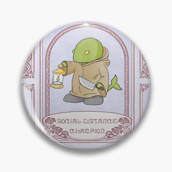 Tonberry Art Nouveau Badge