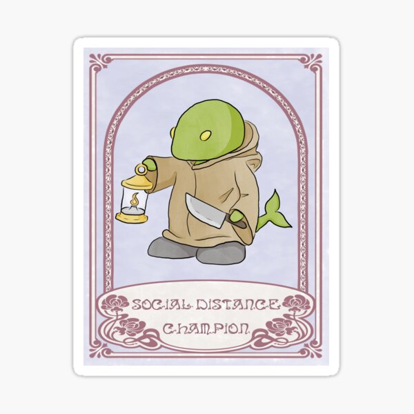 Tonberry Laminated Sticker