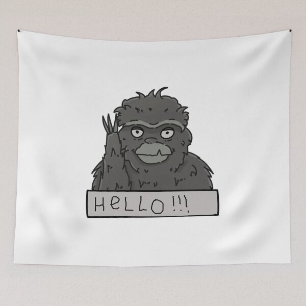 Item preview, Hello Monkey designed and sold by tewoks.