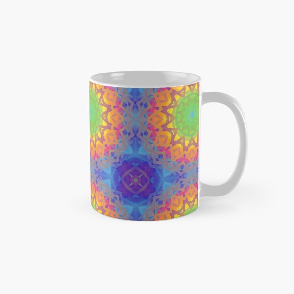 Item preview, Neon Rainbow Kaleidoscope Pattern  designed and sold by Art-By-Jenna.