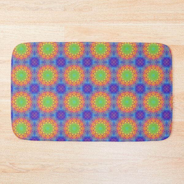 Item preview, Neon Rainbow Kaleidoscope Pattern  designed and sold by Art-By-Jenna.