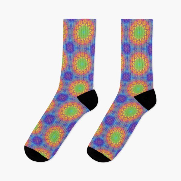 Item preview, Neon Rainbow Kaleidoscope Pattern  designed and sold by Art-By-Jenna.