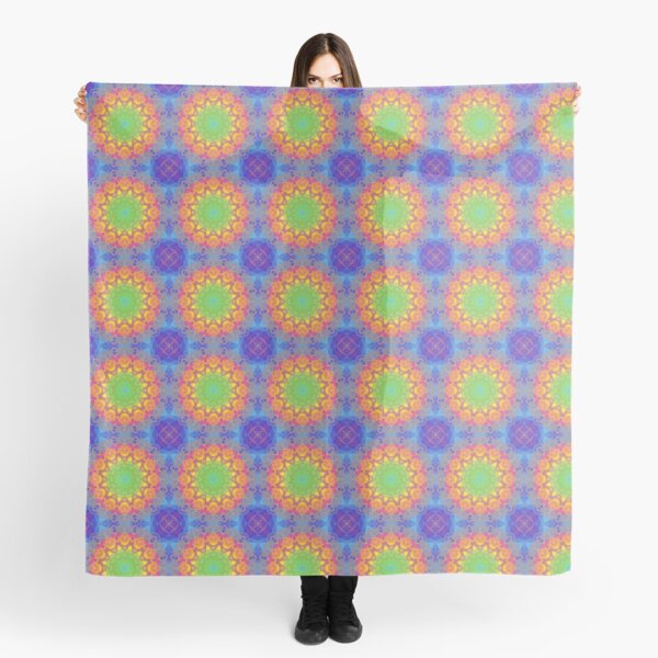 Item preview, Neon Rainbow Kaleidoscope Pattern designed and sold by Art-By-Jenna.