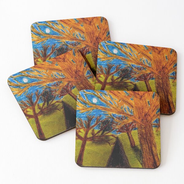 Item preview, Tree Trail Chalk Pastel Art designed and sold by GrudleBay.