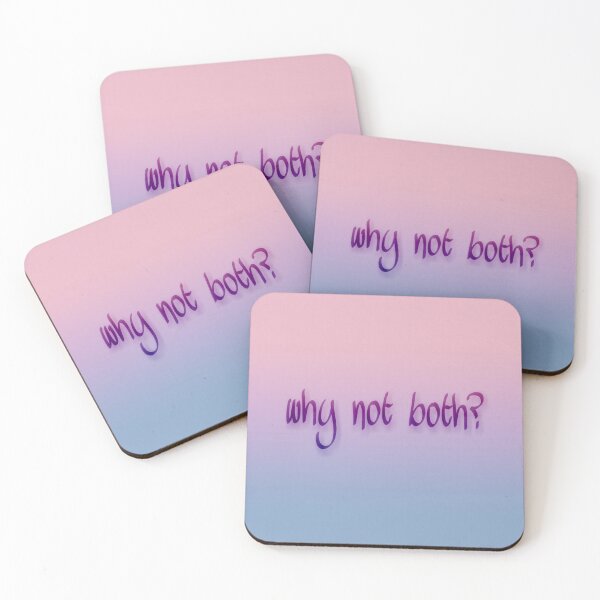 Item preview, Why not both? bisexual flag designed and sold by Imperioimpala.