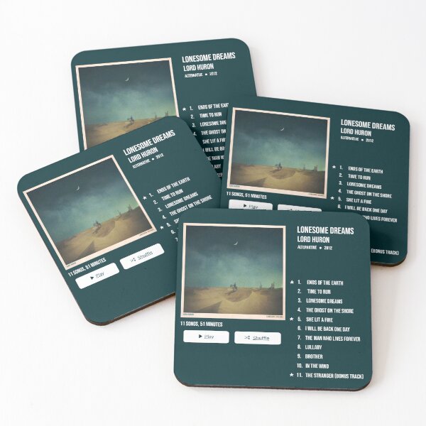 Item preview, Sueños solitarios - Lord Huron designed and sold by amberly..