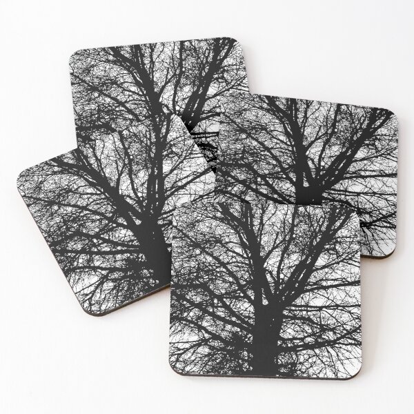 Item preview, Pixelated Black Tree designed and sold by GrudleBay.