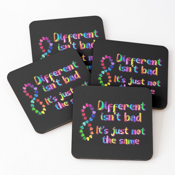 Item preview, Different isn’t bad designed and sold by AuDHDesigns AUS .
