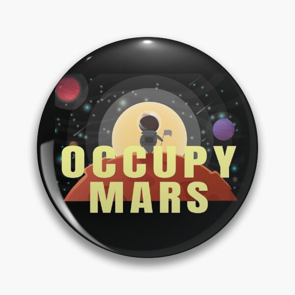 Item preview, Occupy Mars Elon Musk designed and sold by GranadaStore.