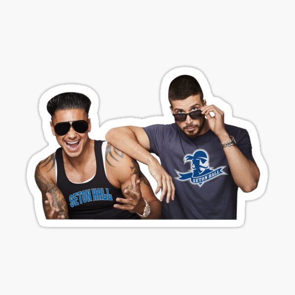 Vinny, Pauly D, Seton Hall Sticker for Sale by umakemyday