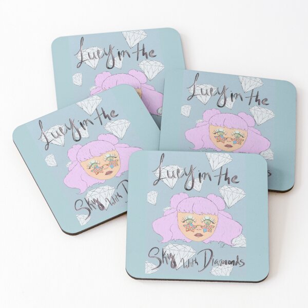 Item preview, Lucy in the sky with diamonds/the girl with kaleidoscope eyes  designed and sold by Adorkable1.