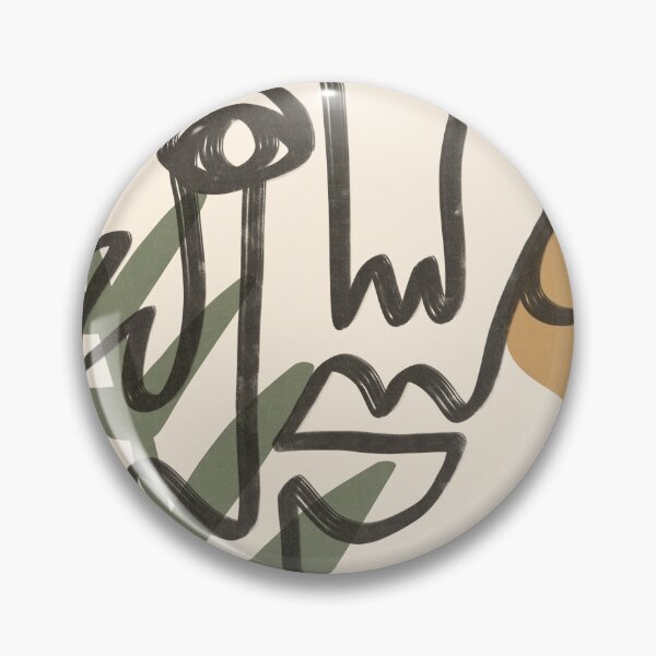 Item preview, Abstract faces (#3) designed and sold by emilyzigo.