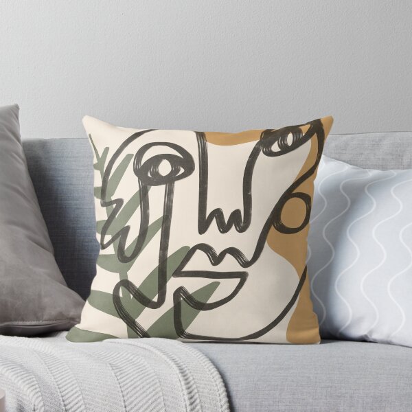 Item preview, Abstract faces (#3) designed and sold by emilyzigo.