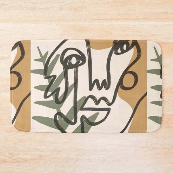 Item preview, Abstract faces (#3) designed and sold by emilyzigo.