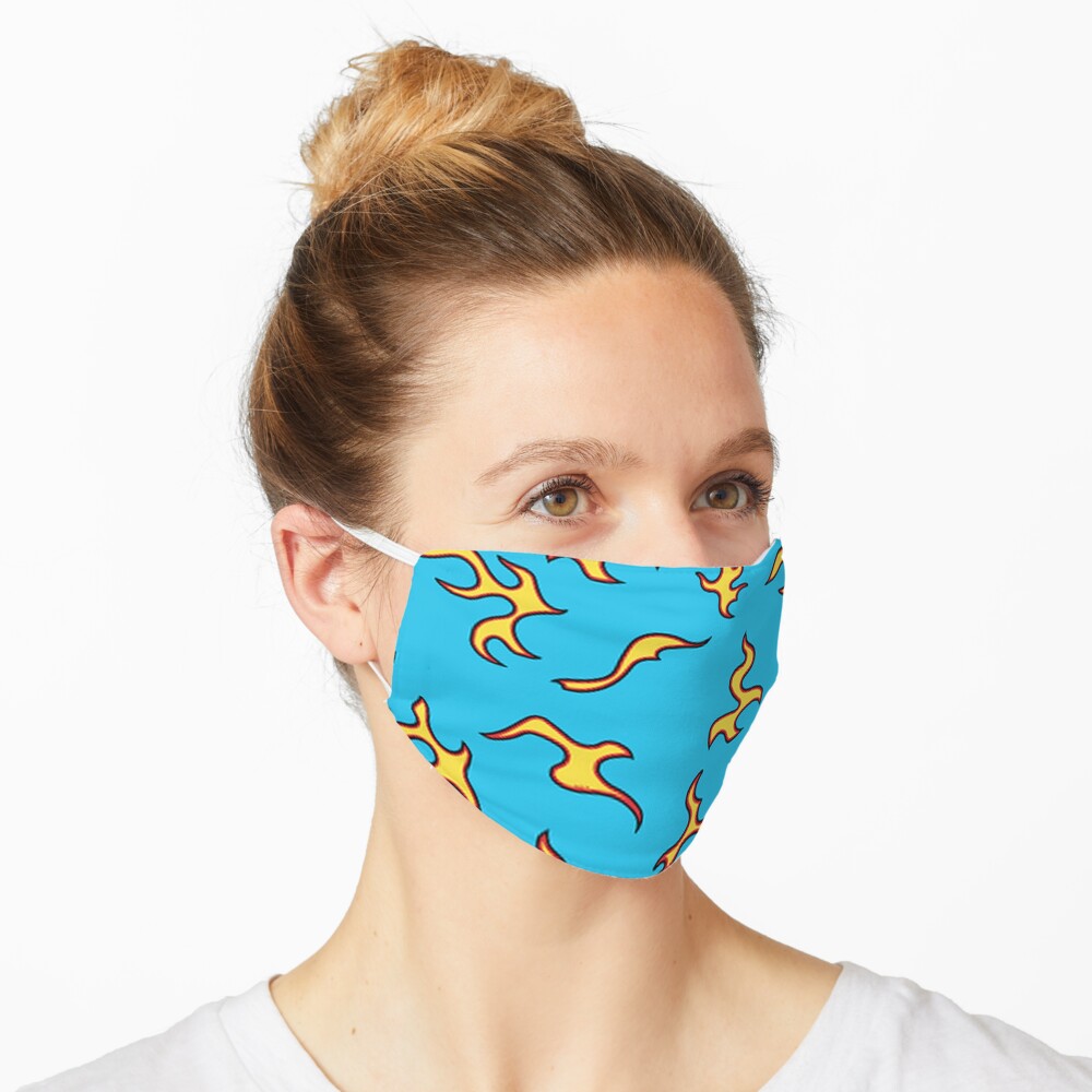 Download Golf Wang Flame Mask By Sellinstickers Redbubble PSD Mockup Templates