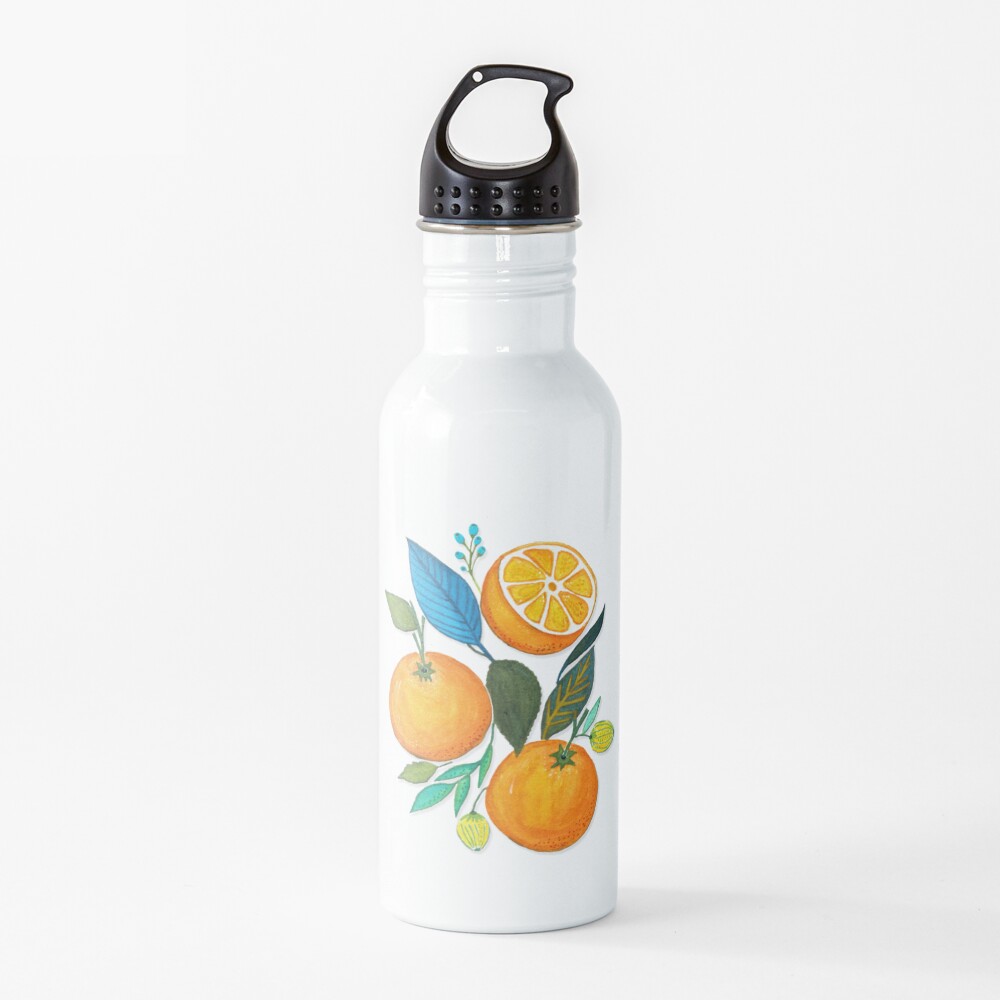Lady Orange Water Bottle