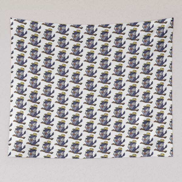 Item preview, Funny looking owl (Blue) designed and sold by execc.