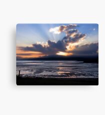 Fundy Sunset Canvas Print