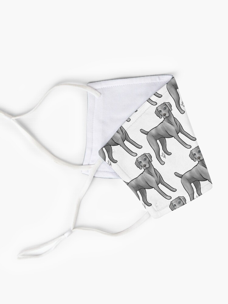 Alternate view of Weimaraner Mask