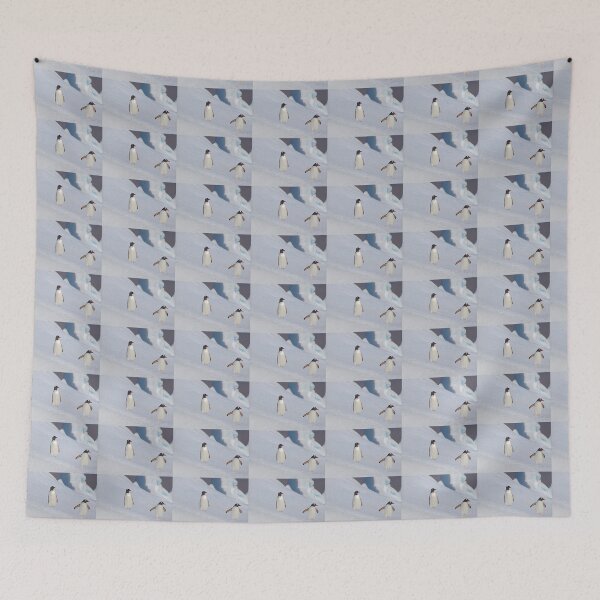 Item preview, Gentoo Penguins On The Slippery Slope designed and sold by Carole-Anne.