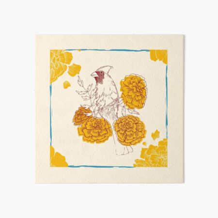 Aperçu de l'œuvre Cardinal + Marigold + Skylight créée et vendue par Marshall McKinley.