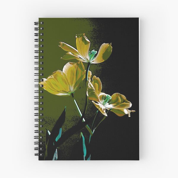 Item preview, Pop Tulips Green designed and sold by Pamela Hubbard.