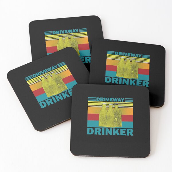 Item preview, Funny vintage Driveway Drinker designed and sold by thehafdesigner.