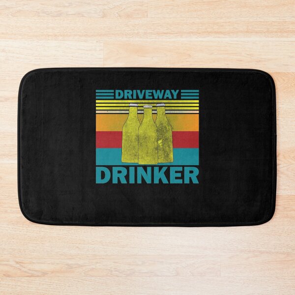 Item preview, Funny vintage Driveway Drinker designed and sold by thehafdesigner.