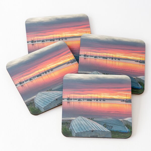 Item preview, Sunset at Macquarie lake 1 designed and sold by Aiin Ojani.