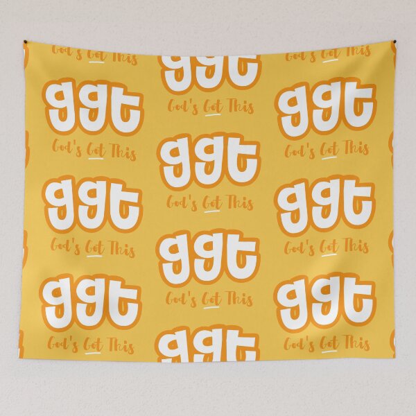Item preview, Gods Got This - tangerine designed and sold by Cane & Abel Creations ..