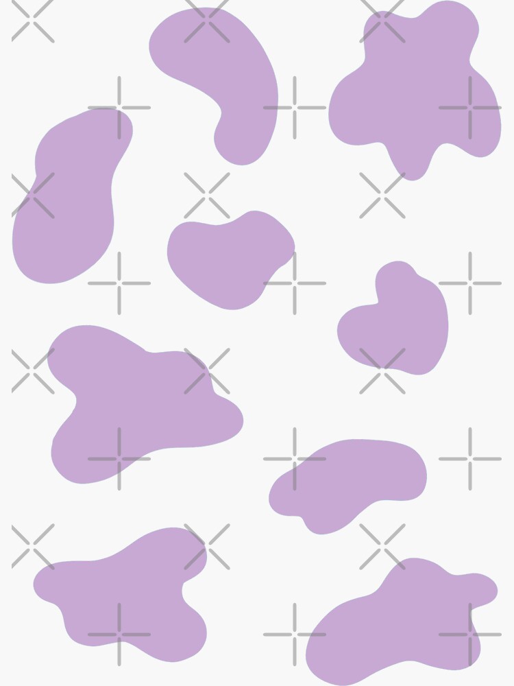 Download Pastel Violet Cow Print Louis Vuitton Wallpaper