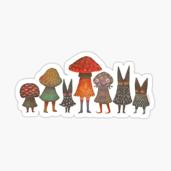 The Forest Lurkers Sticker