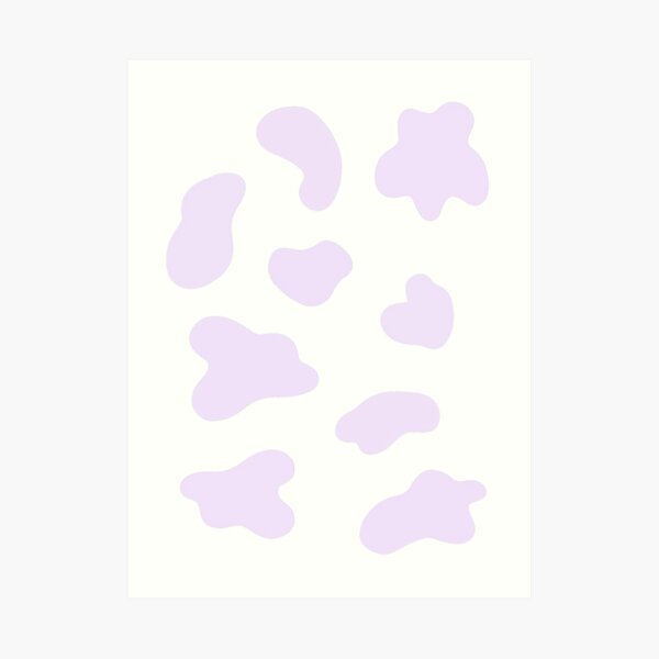 Purple Cow Spots Art Board Print for Sale by chricket