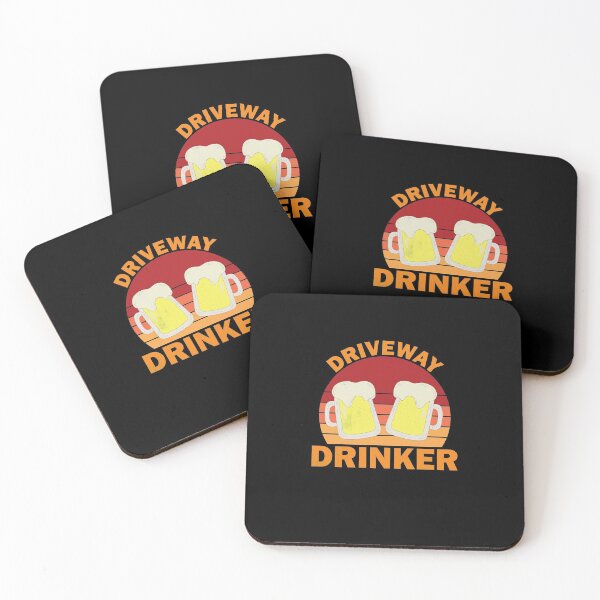Item preview, Funny Driveway Drinker designed and sold by thehafdesigner.