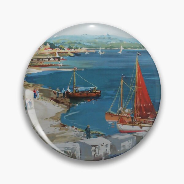 Item preview, The Moray Coast vintage travel poster designed and sold by stickart-marek.
