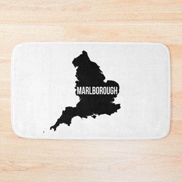 Item preview, Marlborough, Wiltshire England UK Silhouette Map designed and sold by CartoCreative.