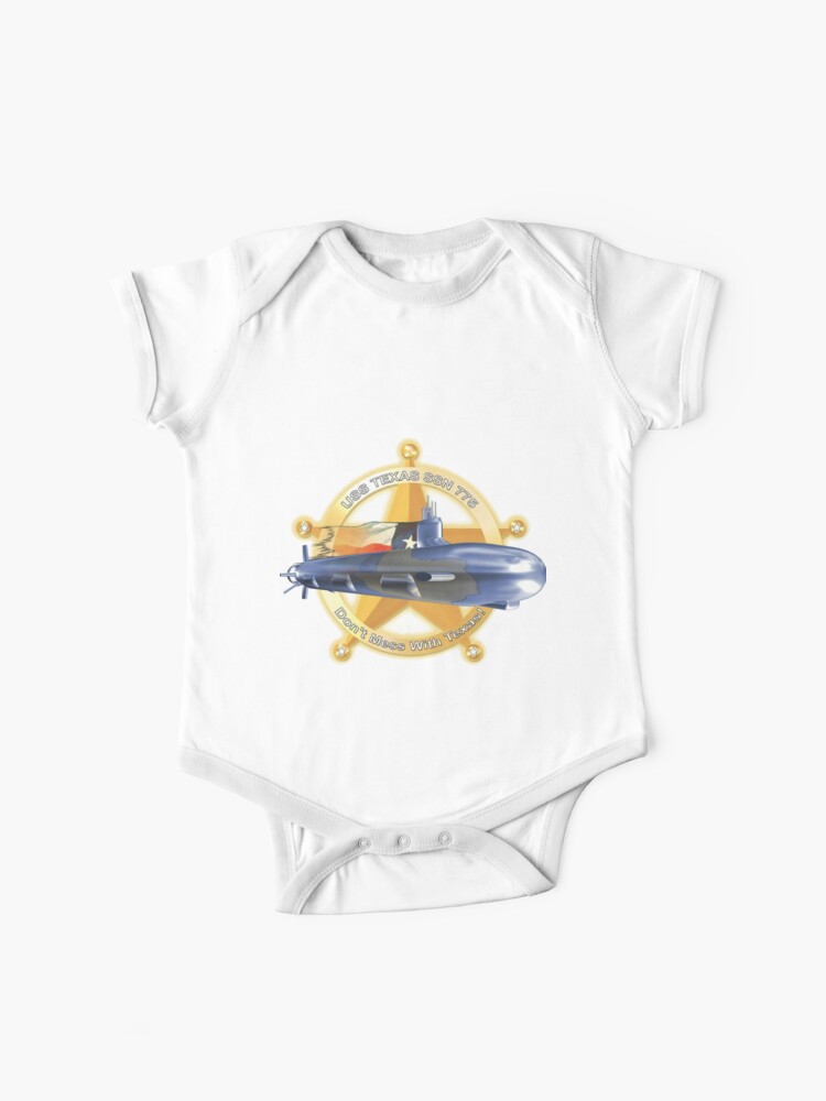 Body Para Bebe Uss Texas Ssn 775 De Spacestuffplus Redbubble