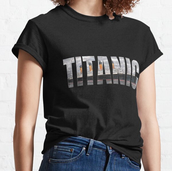 Titanic Sailing Ship 1912 Cruise Vintage Distressed Classic T-Shirt