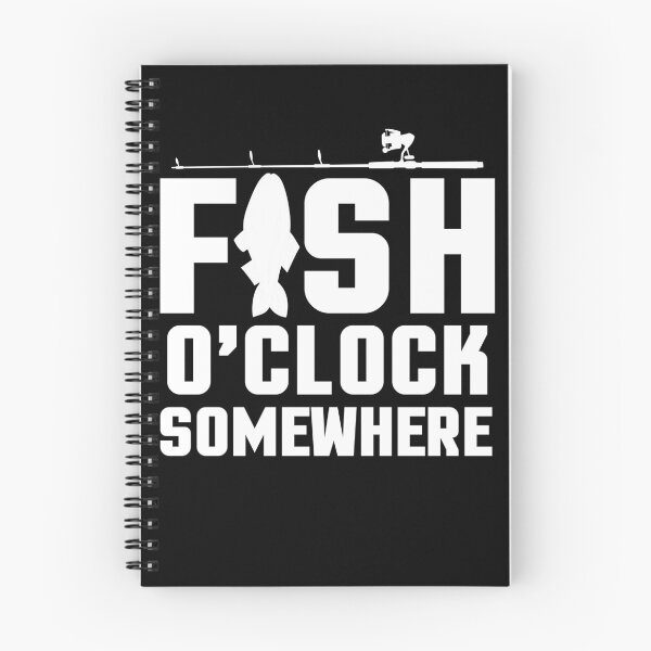 Item preview, Fish O'clock fish angler fishing rod gift designed and sold by redshirtz.