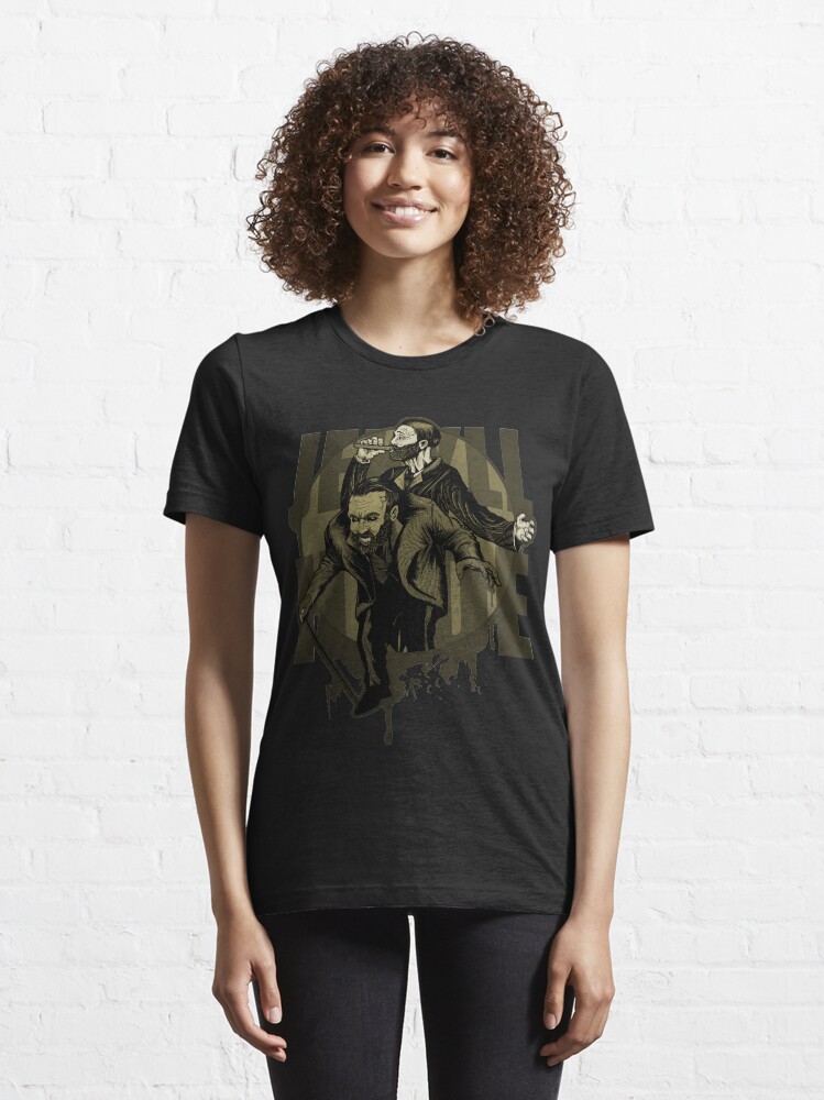 Alternate view of Jekyll & Hyde (olive) Essential T-Shirt