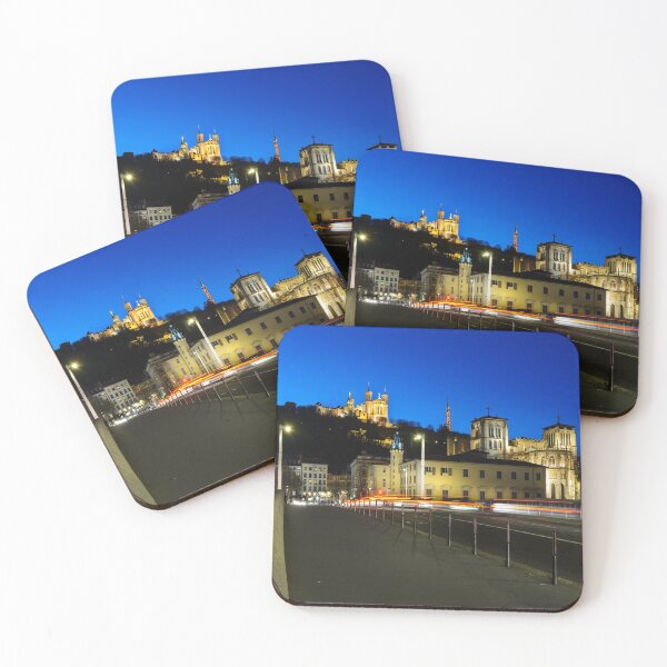 Item preview, Fourviere basilica and citylights designed and sold by Gaël FONTAINE.