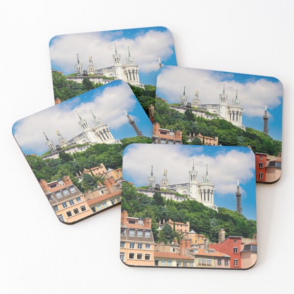 Item preview, Fourviere basilica and Lyon city designed and sold by Gaël FONTAINE.