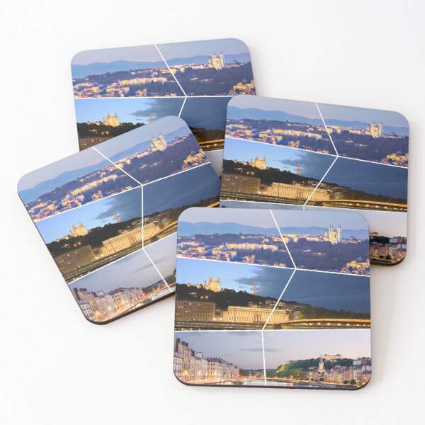 Item preview, Photo collage of Lyon city and Fourviere basilica designed and sold by Gaël FONTAINE.