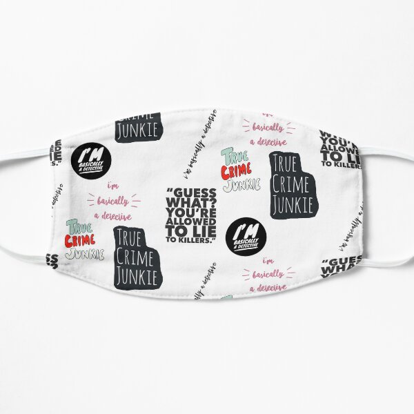My True Crime Aesthetic Stickers Mask