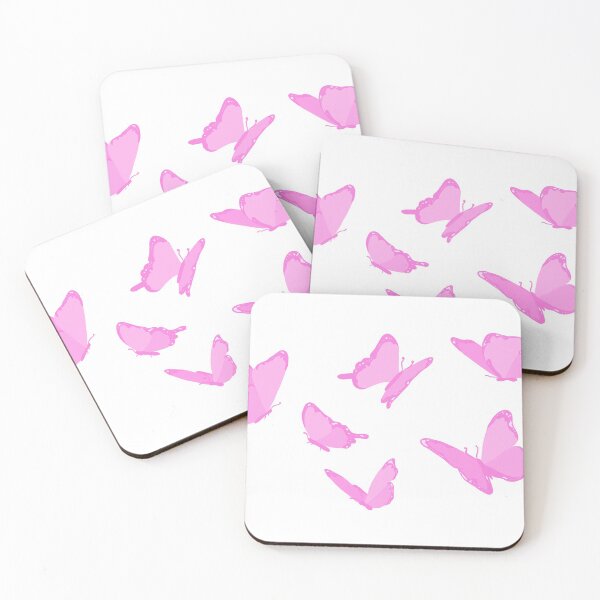 Item preview, pink butterfly sticker pack  designed and sold by chachels.