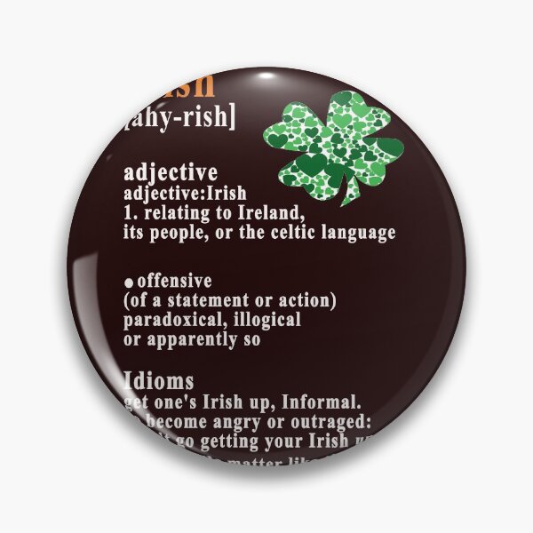 Item preview, Funny Irish Dictionary Gifts for Lovers Of Ireland designed and sold by LGamble12345.