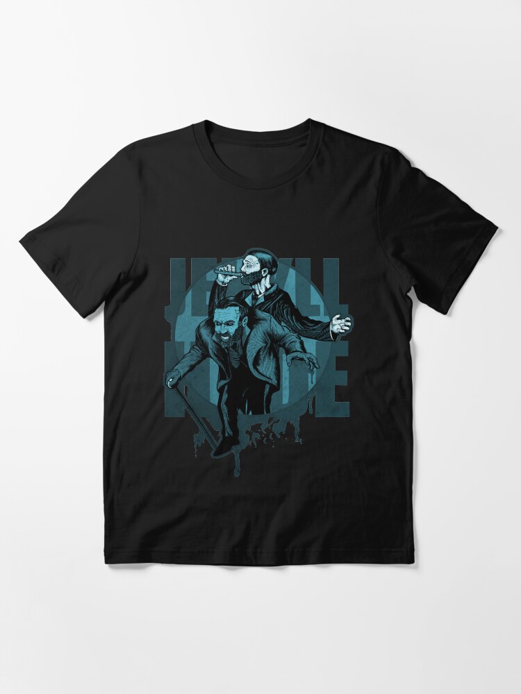 Alternate view of Jekyll & Hyde (blue) Essential T-Shirt