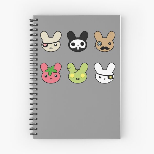 Item preview, bunny faces - kawaii! designed and sold by ConceptStore.