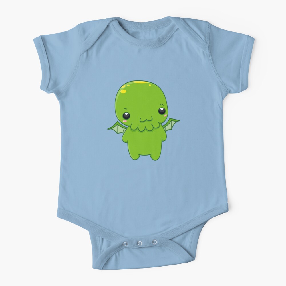 chibi cthulhu - the green monster Baby One-Piece