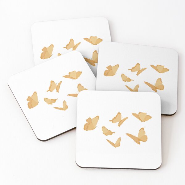Item preview, orange butterfly sticker pack  designed and sold by chachels.